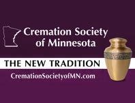 Mn cremation society - Memorial Service Saturday, February 3rd, 2:00pm at Cremation Society of MN, 4343 Nicollet Avenue South, Minneapolis, MN 55409. Visitation one hour before service. Reception to follow service. 
